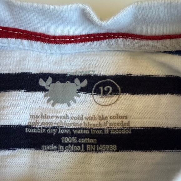 Primary Rainbow Stripe Short Sleeve Tee 12 - Picture 6 of 7